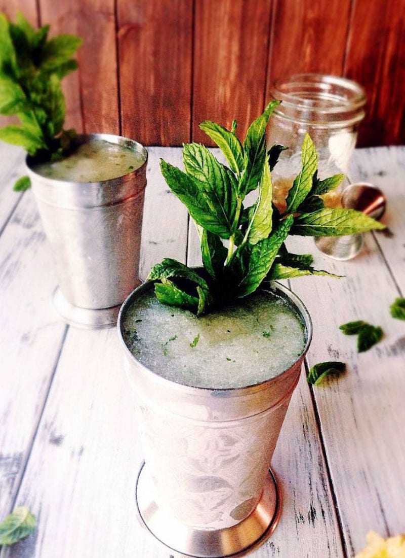 Mint Julep Slush-4