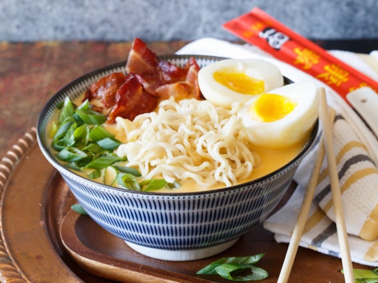 Bacon and Egg Breakfast Ramen