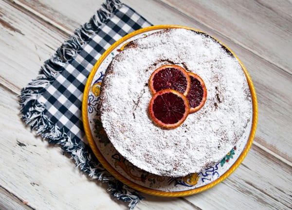 Blood Orange Cake with Spelt Flour