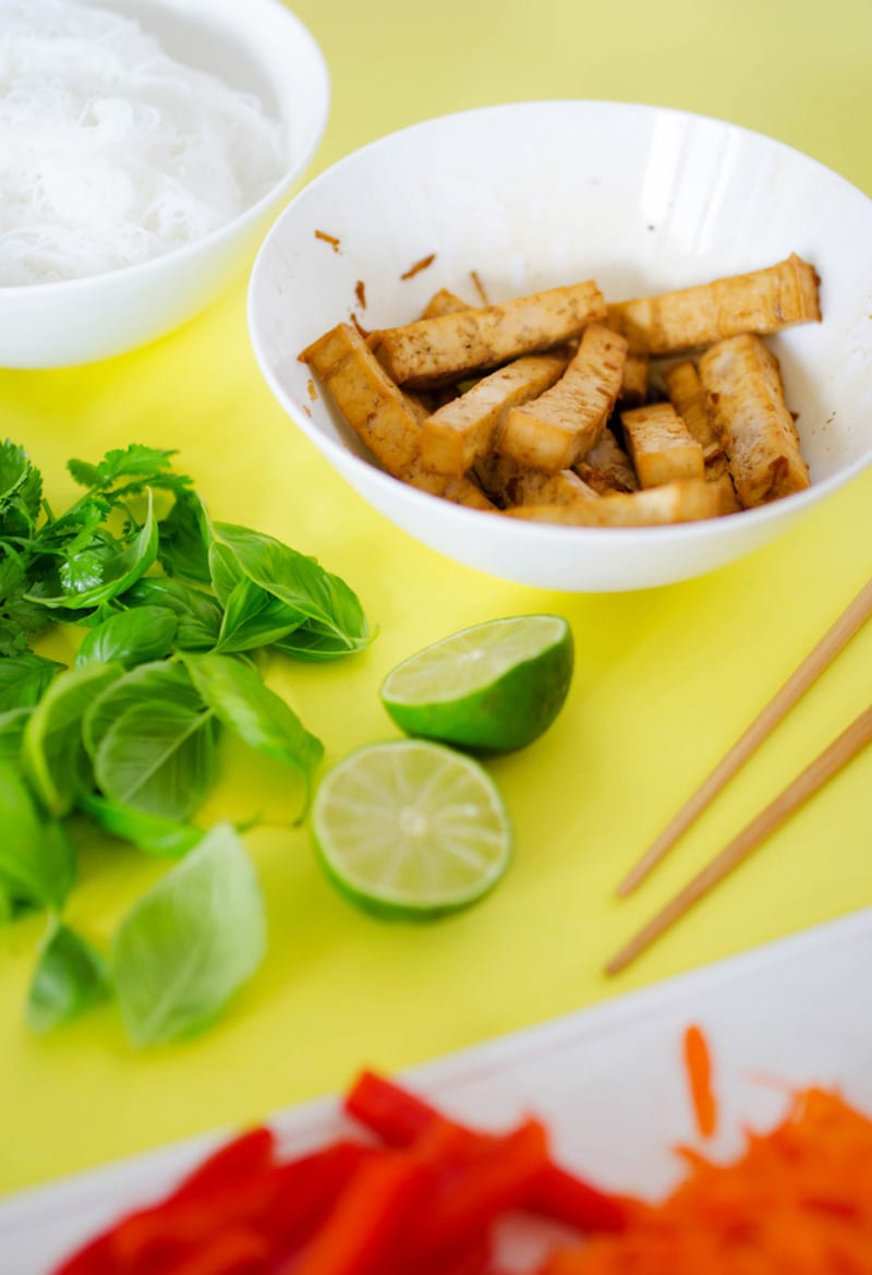 Green Curry Thai Spring Rolls