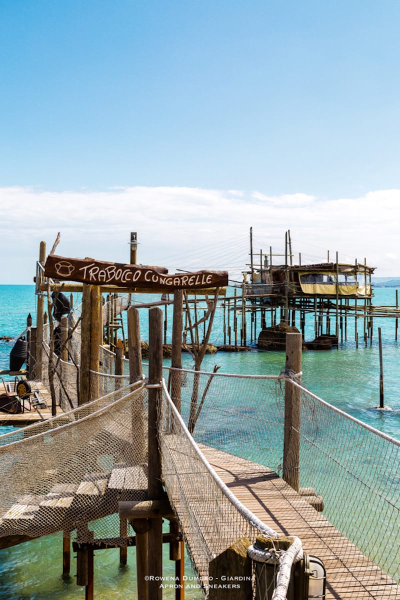 Ristorante Trabocco Cungarelle in Abruzzo, Italy