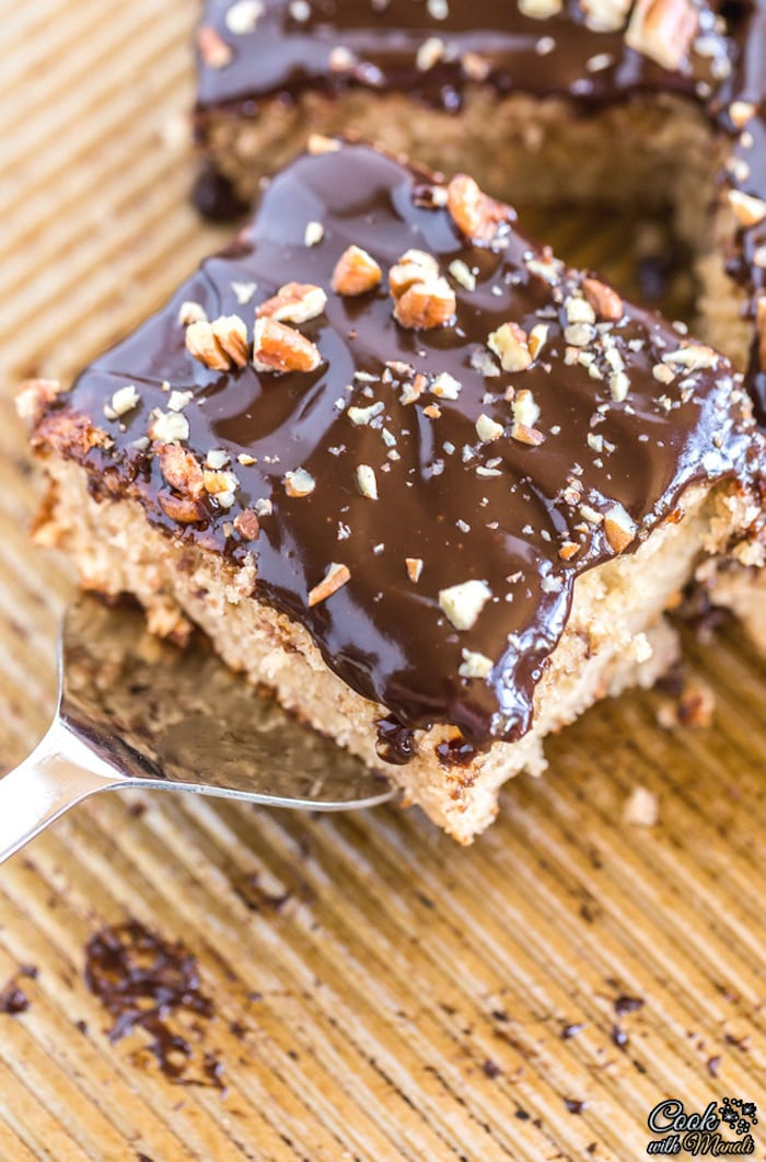 Chocolate Ganache Banana Cake