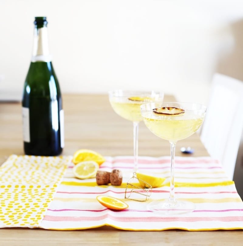 Broiled Citrus French 75