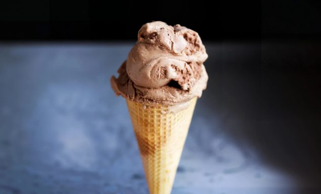 Homemade Chocolate Ice Cream