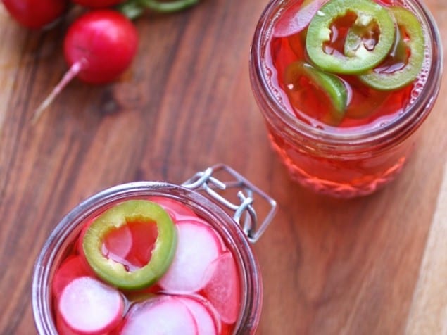 Spicy Pickled Radishes - Honest Cooking Recipe