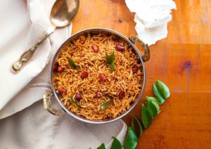 Puliyogare – South Indian Tamarind Rice