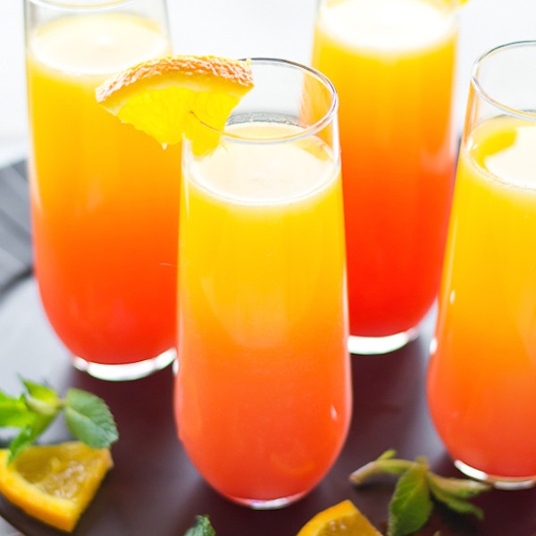 Sparkling Tequila Sunrise