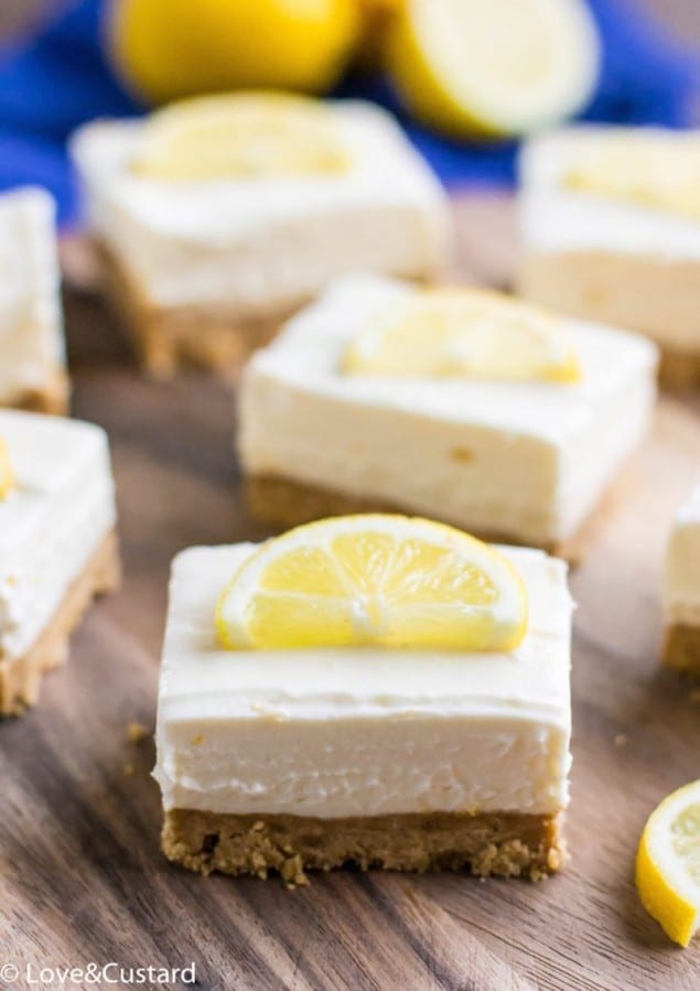 Lemon Cheesecake Bars