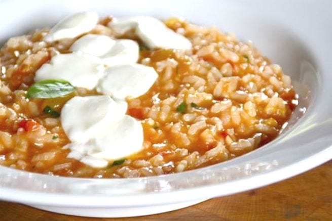 Summer Tomato Risotto