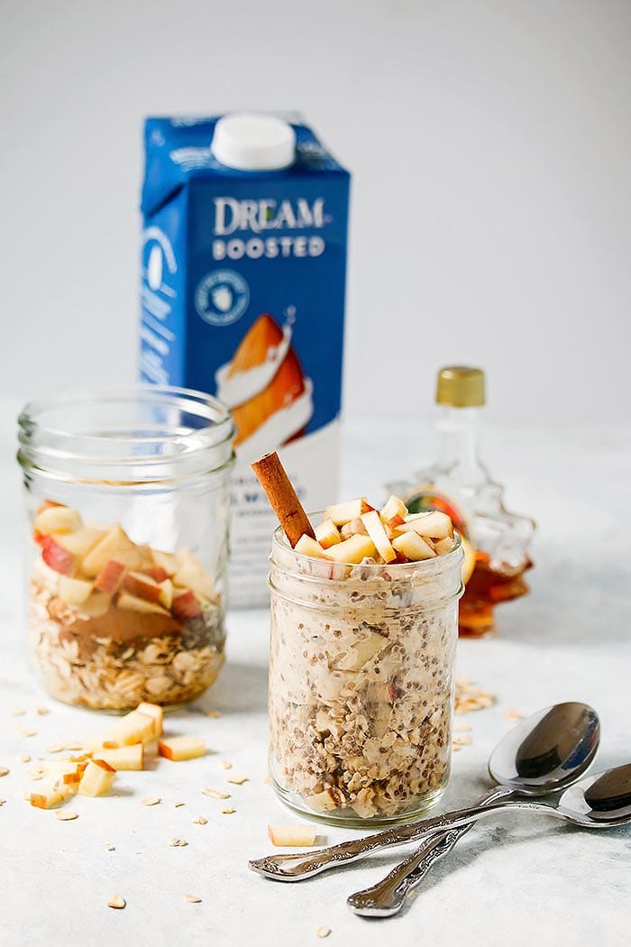 Apple Cinnamon Overnight Oats