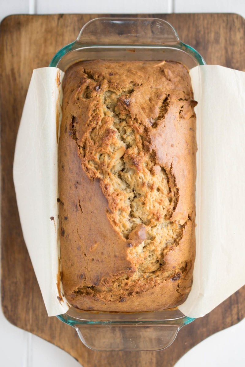 Soft Almond Banana Bread