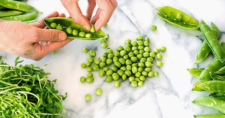 Spelt Orecchiette with Spring Peas