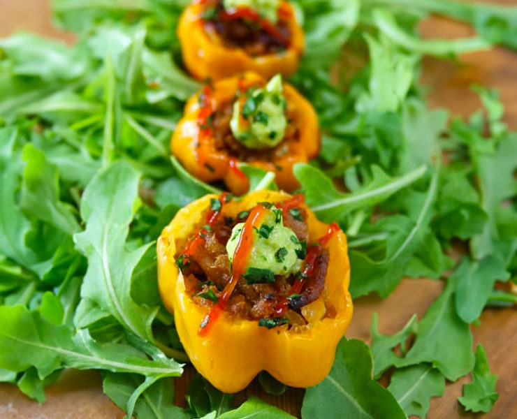 Chipotle Stuffed Habanero Peppers