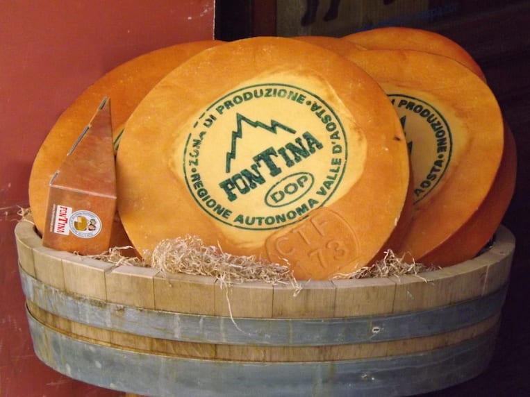 Italian Culinary Treasures: Fontina Cheese from Valle D'Aosta