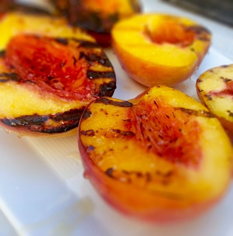 Grilled-Peaches