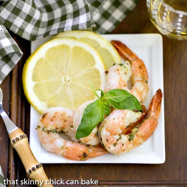 Grilled Lemon and Herb Shrimp