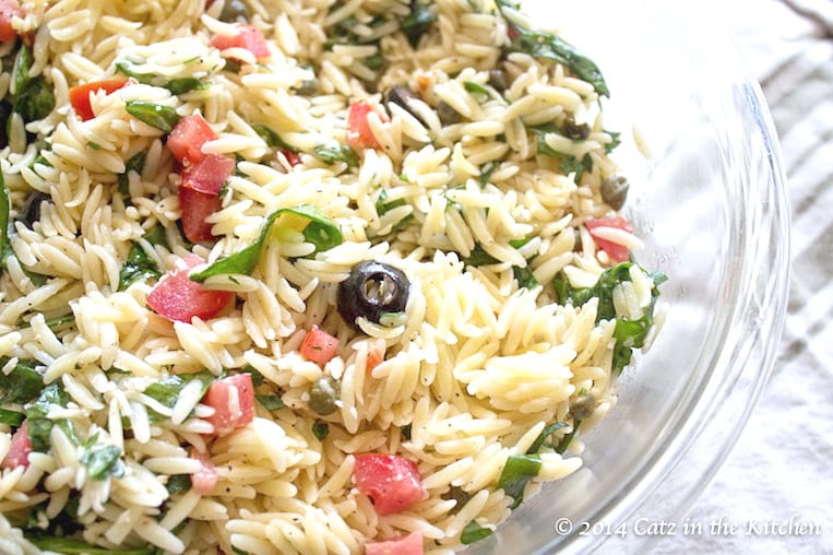 Chilled Orzo Salad