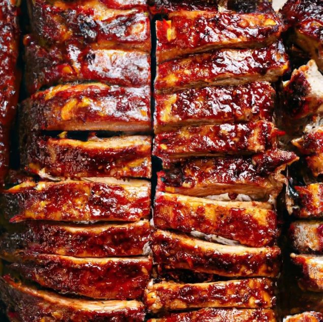 Red Wine Barbecue Pork Ribs