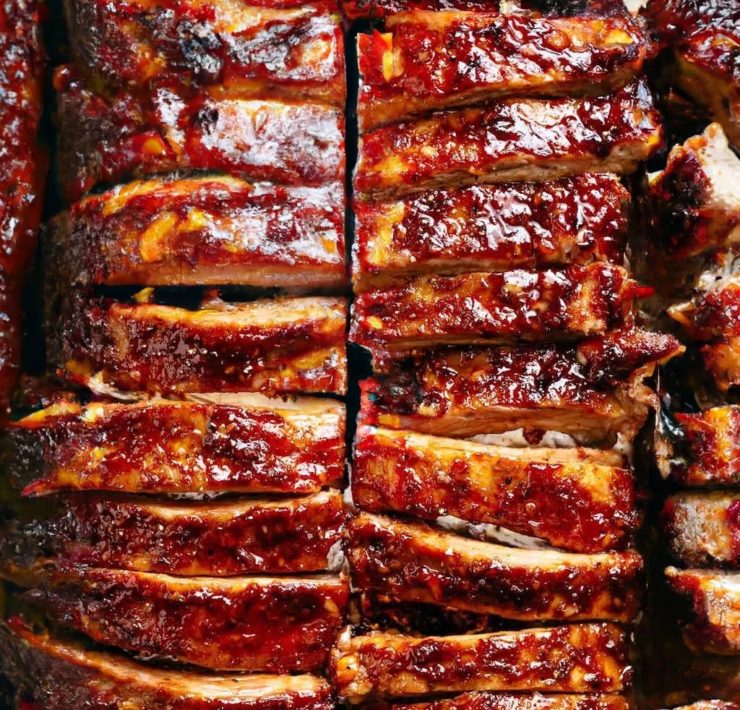 Red Wine Barbecue Pork Ribs