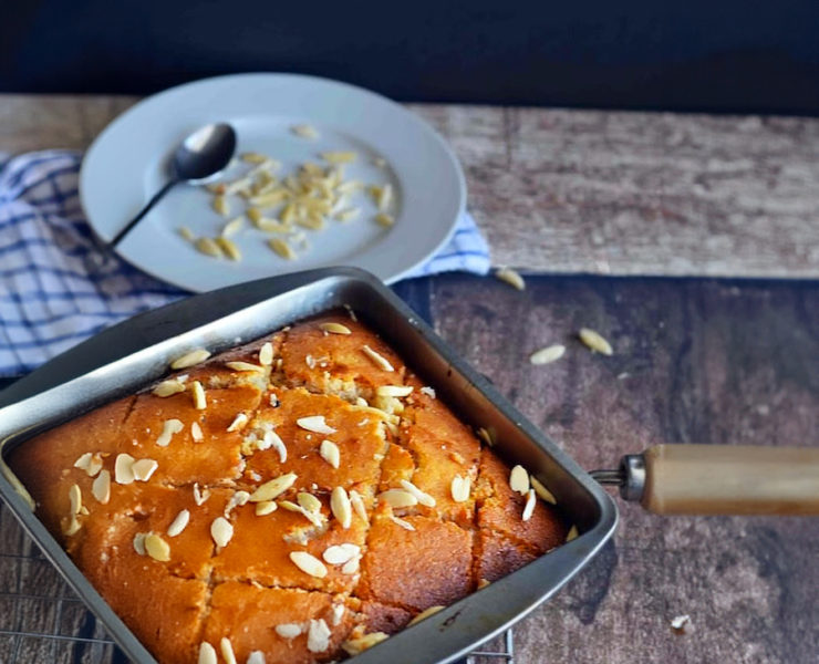 How to Make Revani - Turkish Semolina Cake