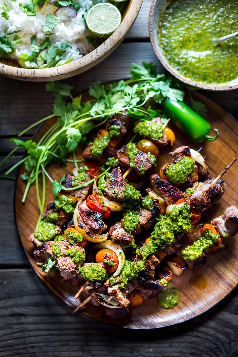 Grilled Chilean Beef and Chimichurri