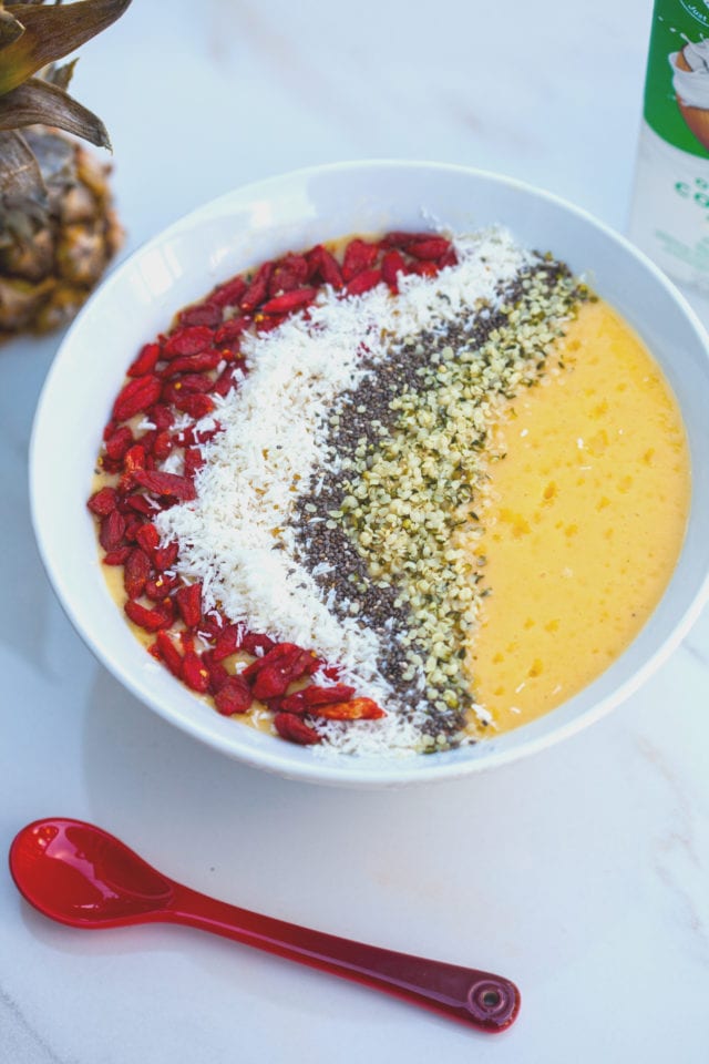 Tropical Coconut Smoothie Bowl