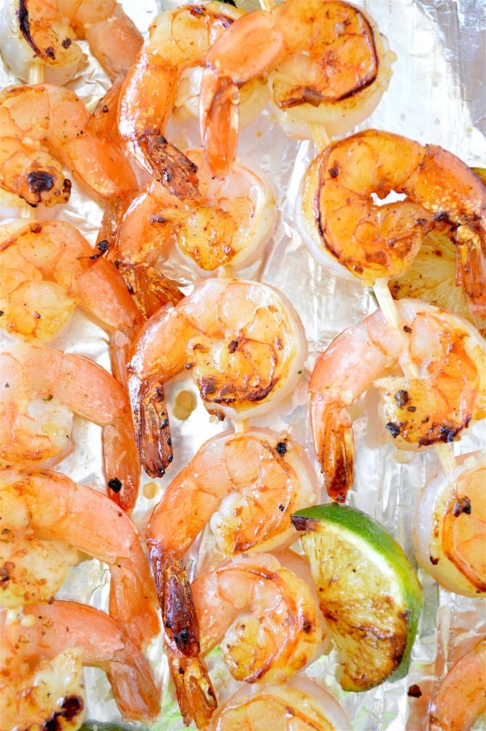 Lime and Honey Shrimp