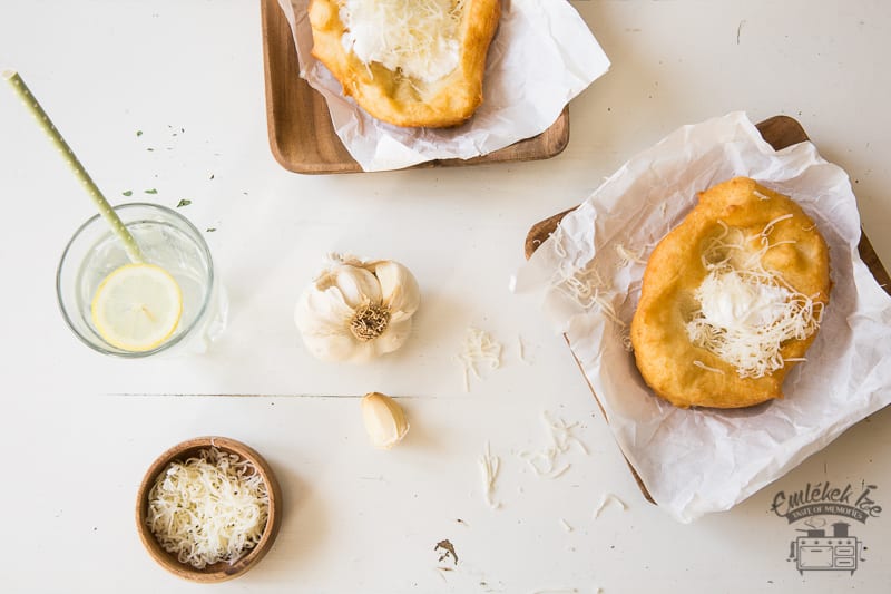 Hungarian "lángos"recipe from the Taste of Memories countryside kitchen