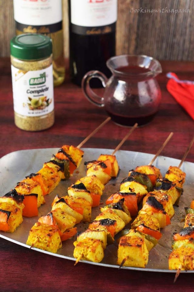 Grilled Tofu Skewers