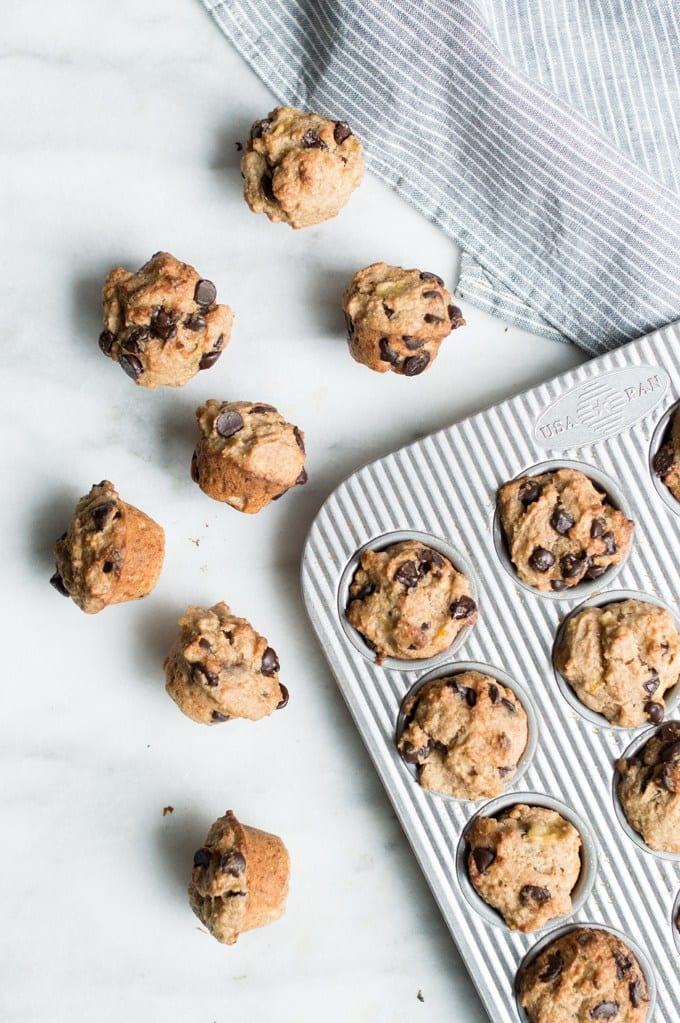 Banana Chocolate Chip Muffins