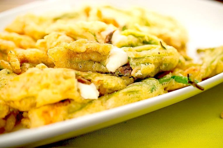 Stuffed Zucchini Blossoms