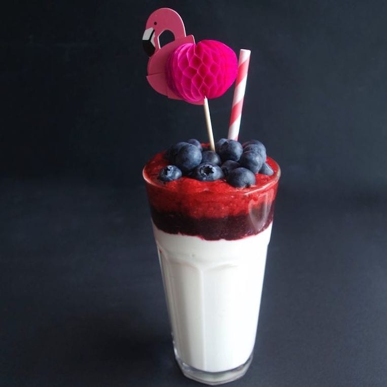 Greek Yogurt Berry Smoothie