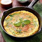 Basil and Ricotta Frittata Recipe