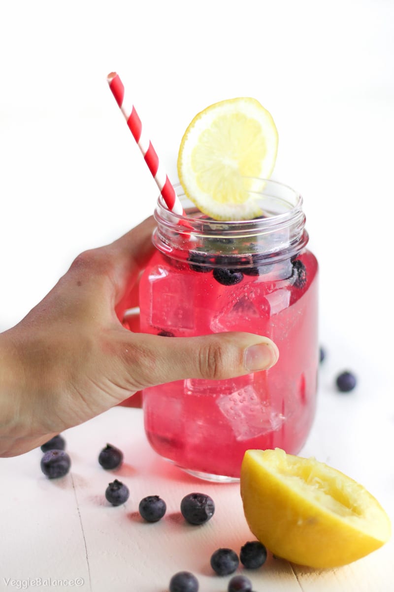 Blueberry Wine Cooler