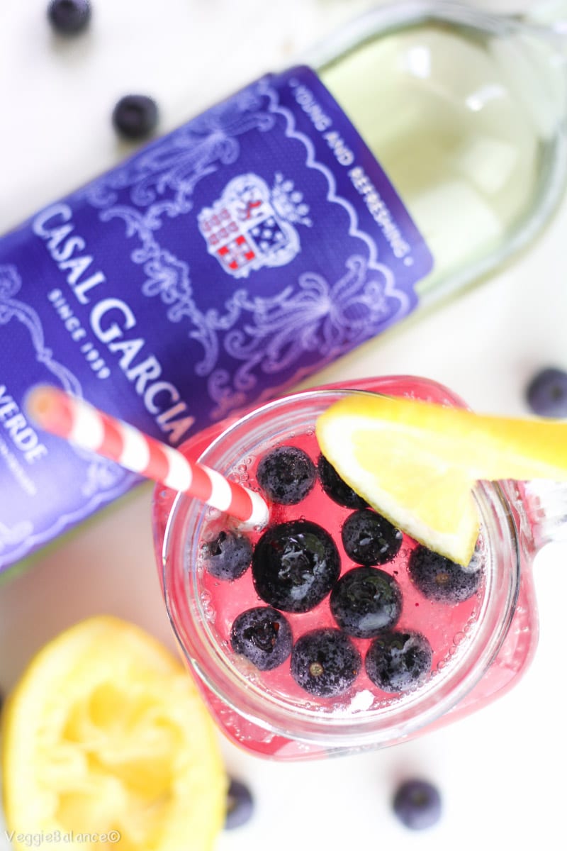 Blueberry Wine Cooler