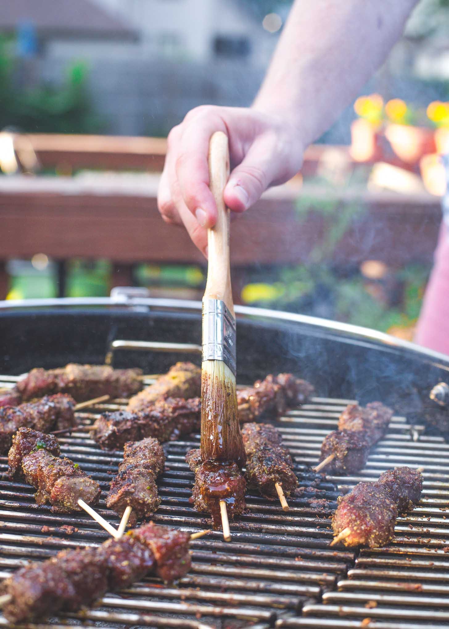 Chili Lime Beef and Charred Corn Salsa