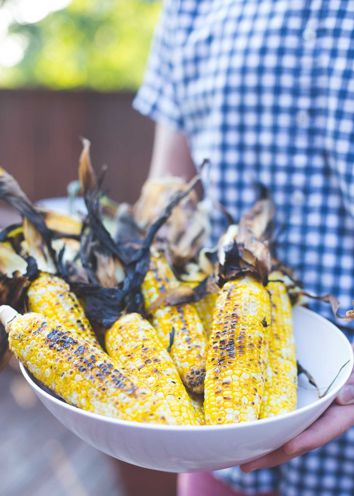 Chili Lime Beef and Charred Corn Salsa