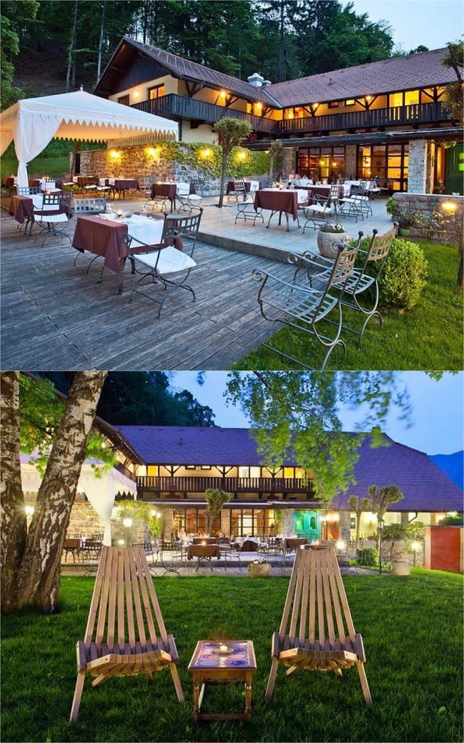 Slovenia's Vila Podvin Restaurant