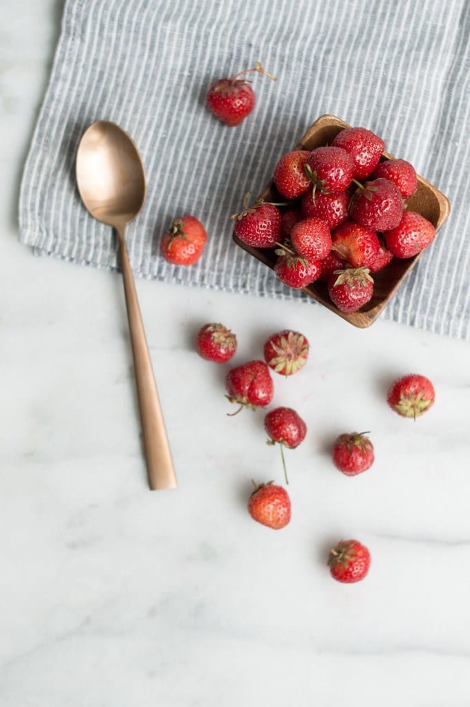 Wine Soaked Strawberry Shortcake