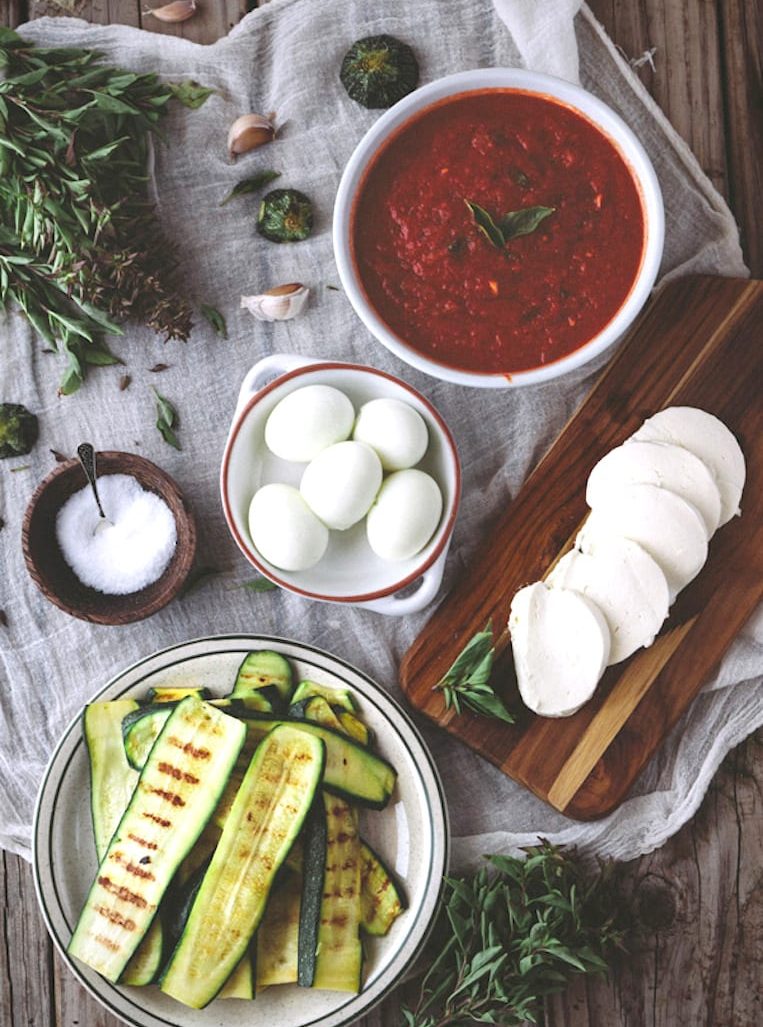 Sicilian Zucchini Parmesan