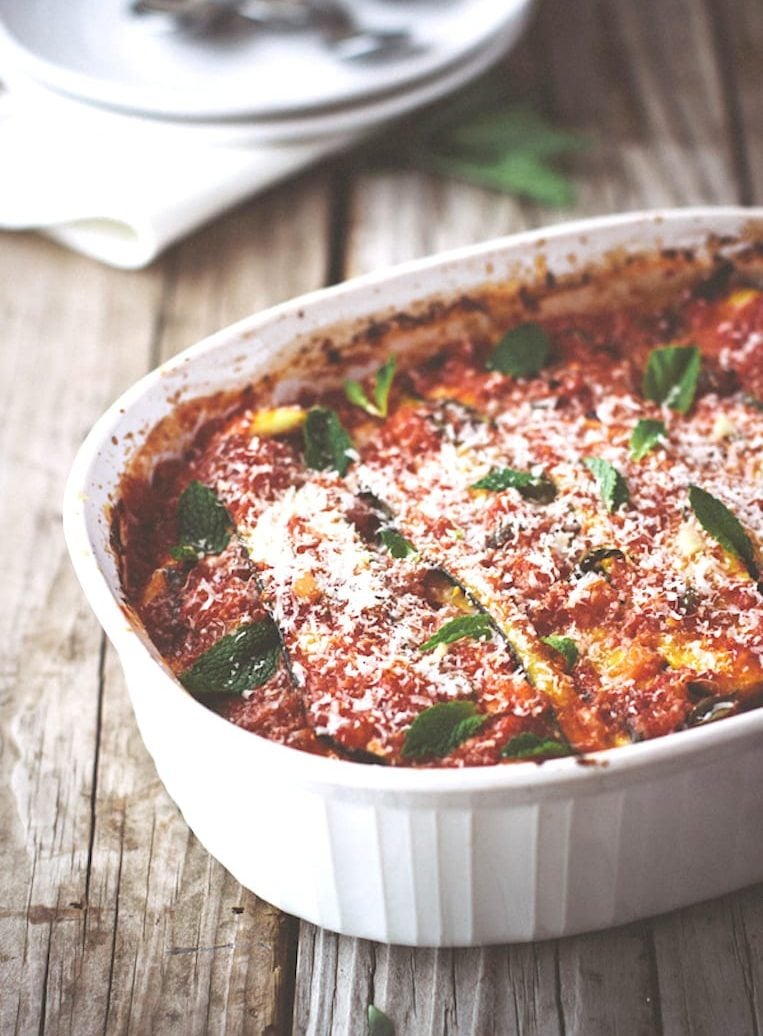 Sicilian Zucchini Parmesan