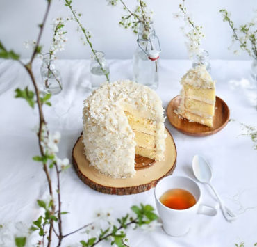 White Chocolate Coconut Cake Recipe