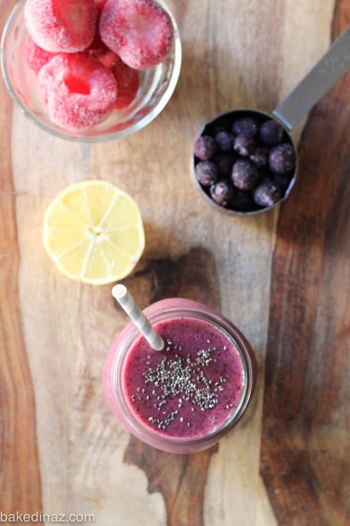 Berry and Chia Detox Smoothie