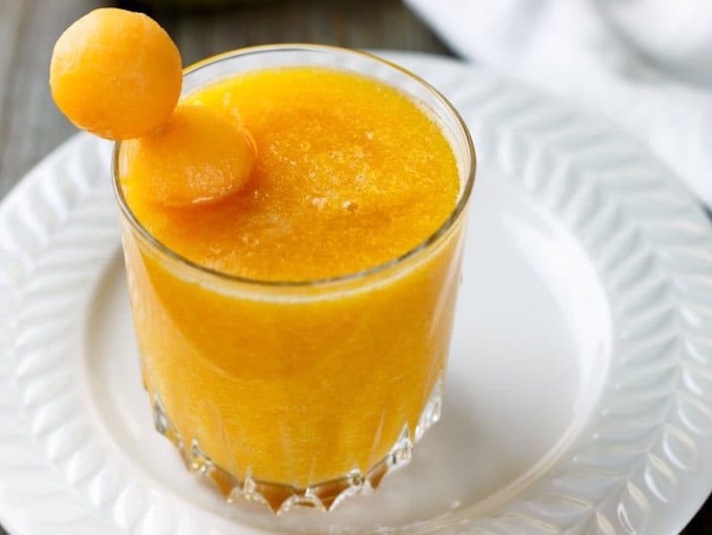 Cantaloupe and Orange Smoothie