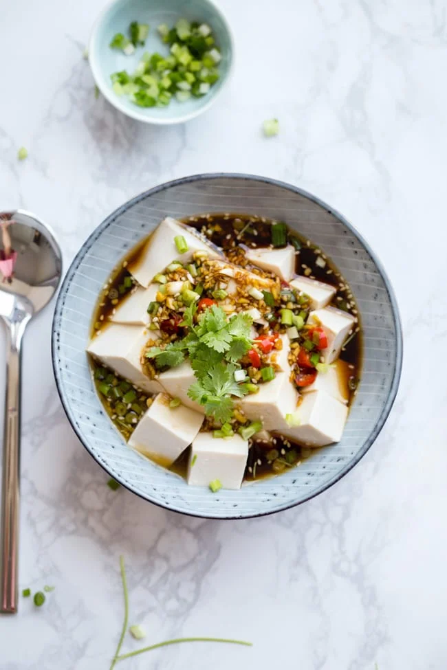 Liangban Tofu: Spicy Cold Tofu