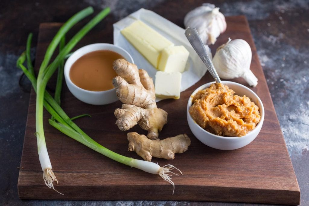 Miso Butter and Garlic Chicken