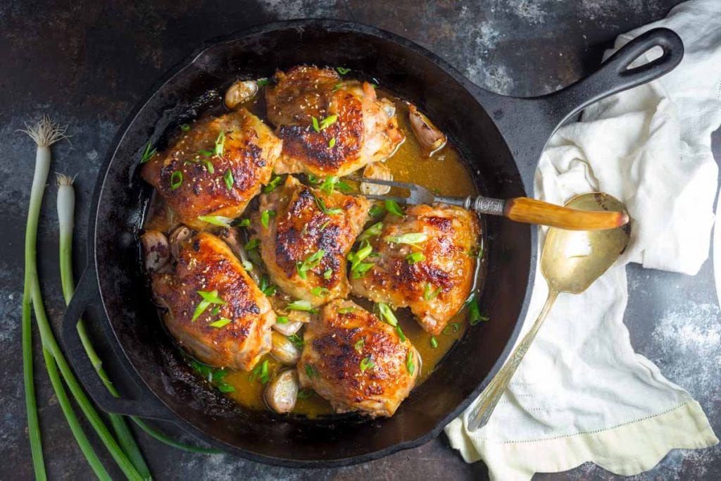 Miso Butter and Garlic Chicken