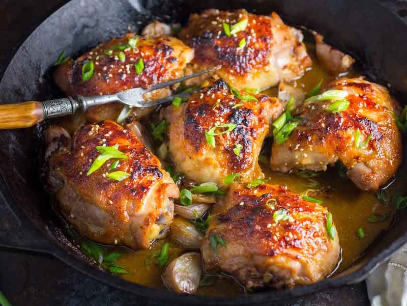 Miso Butter and Garlic Chicken