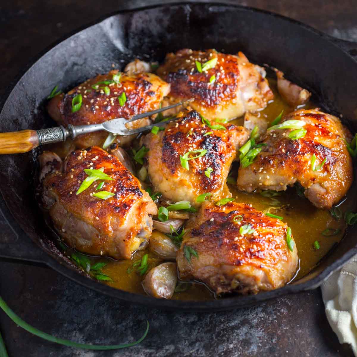 Miso Butter and Garlic Chicken