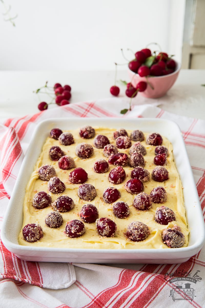 sour cherry pie from the Taste of Memories countryside kitchen